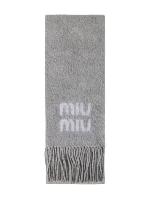 Sciarpa con frange MIU MIU | 5FS0622CQDF0031